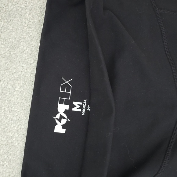 POPFLEX supersculpt bell bottom with pockets -Black size Medium 29" - Picture 3 of 3